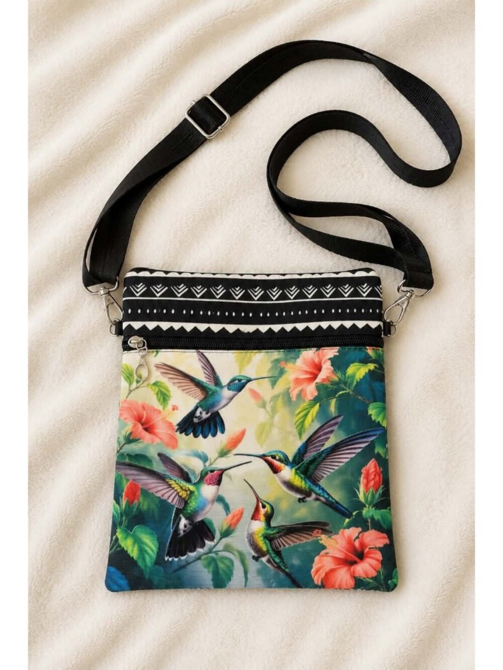 Hummingbird crossbody bag